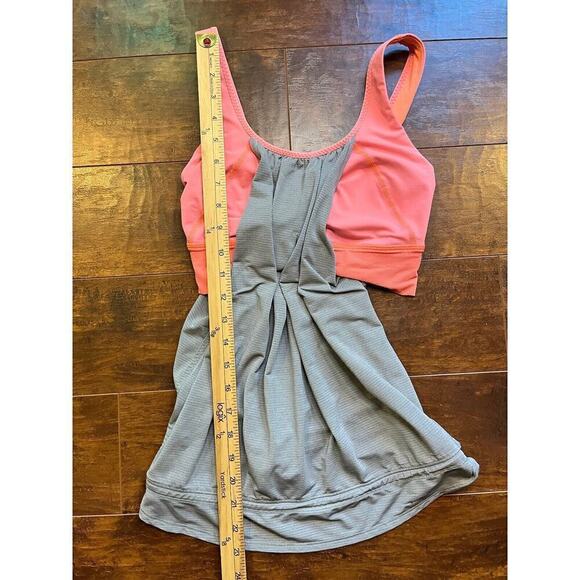 Lululemon Run Times Tank Pink And Grey Active Tank Size 4 - Picture 7 of 8